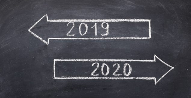 2019 and 2020 in arrows