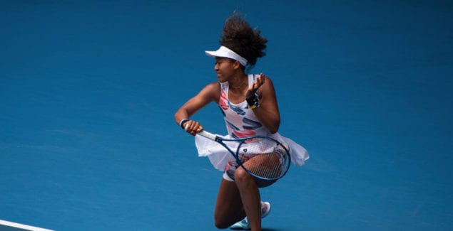 Naomi Osaka in action - mental health - © Creative Commons / Rob Keating