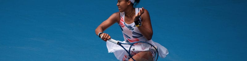 Naomi Osaka in action - mental health - © Creative Commons / Rob Keating