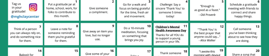 Cropped May 2023 Calendar with a gratitude tip for every day of the month