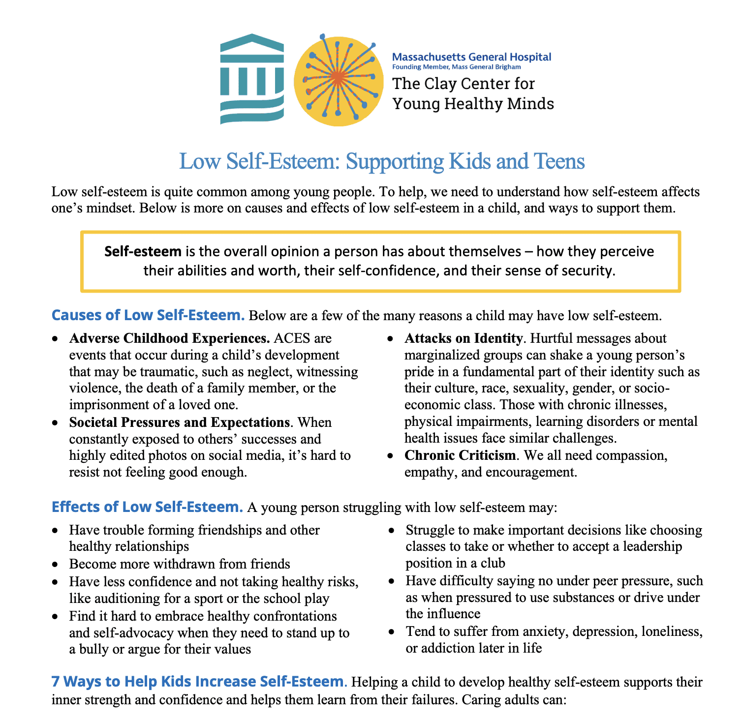 What Do I Do If My Child Is Bullied?  MGH Clay Center for Young Healthy  Minds