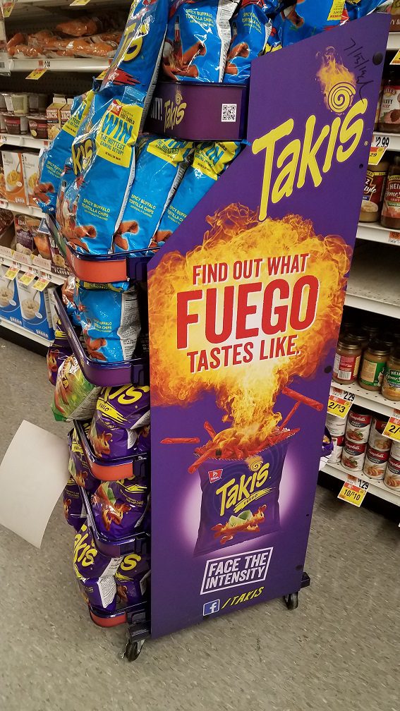 Takis chips at a store