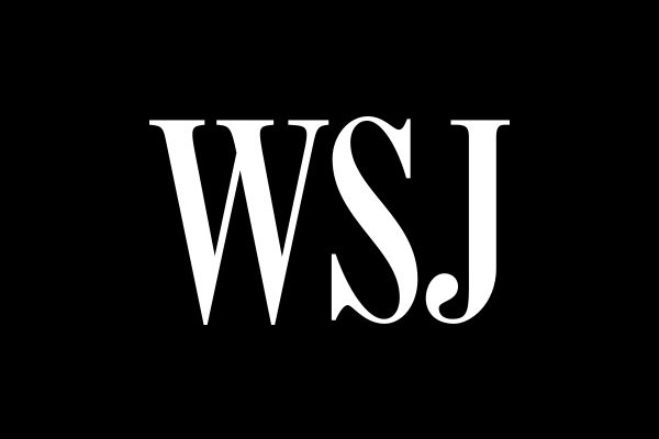 Wall Street Journal logo on black background