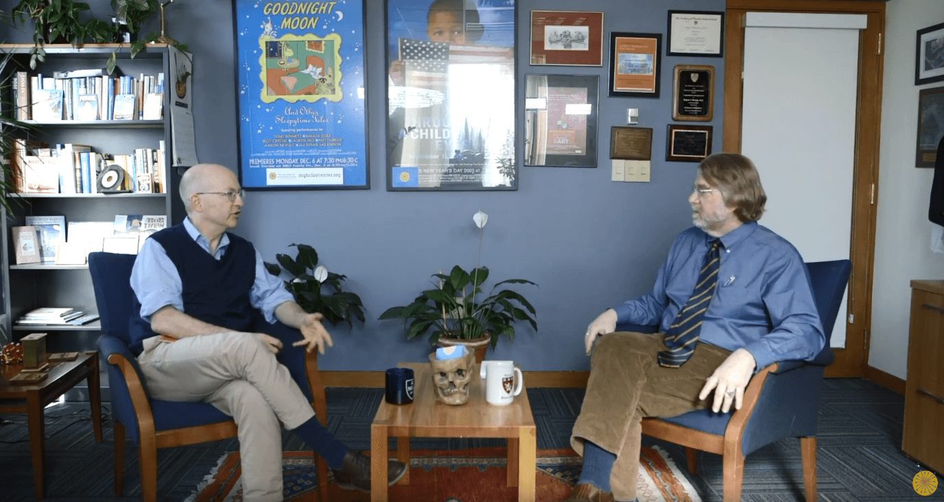Drs. Beresin and Schlozman discussing Beyond High School