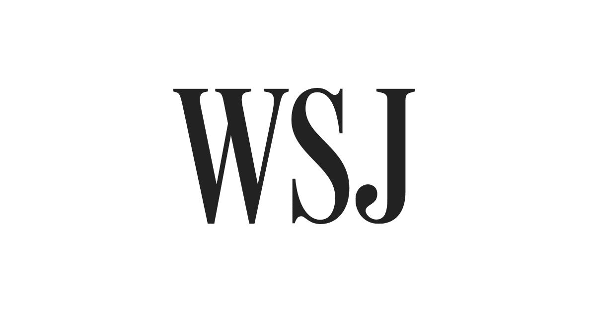 Wall Street Journal logo on white background